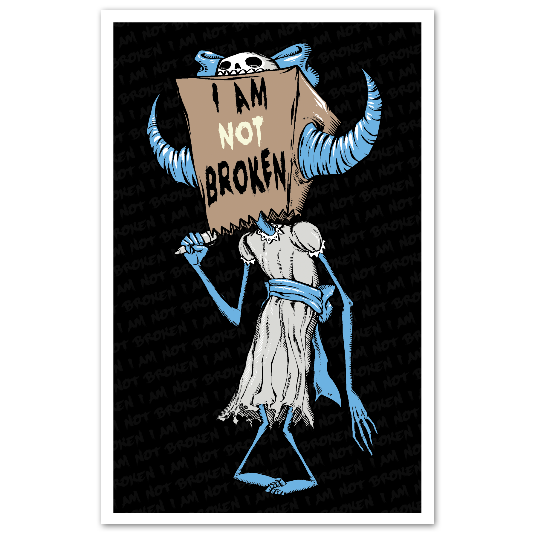 Emotional Baggage Print