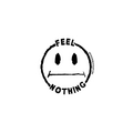 Feel Nothing Sticker