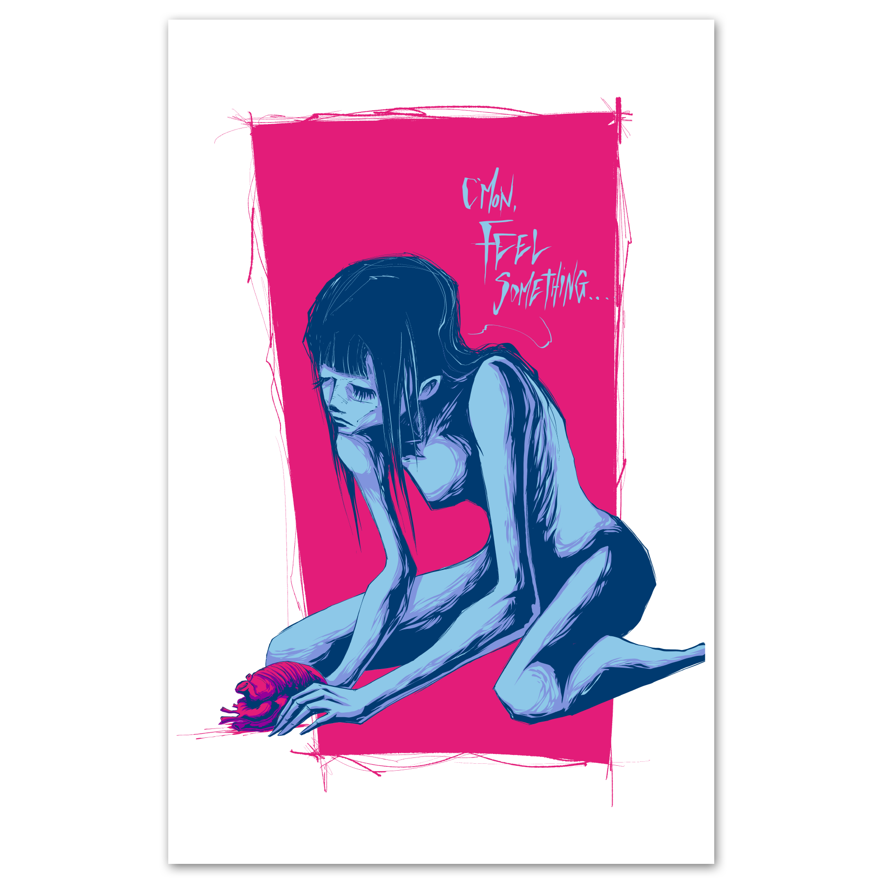 Feel Something Print