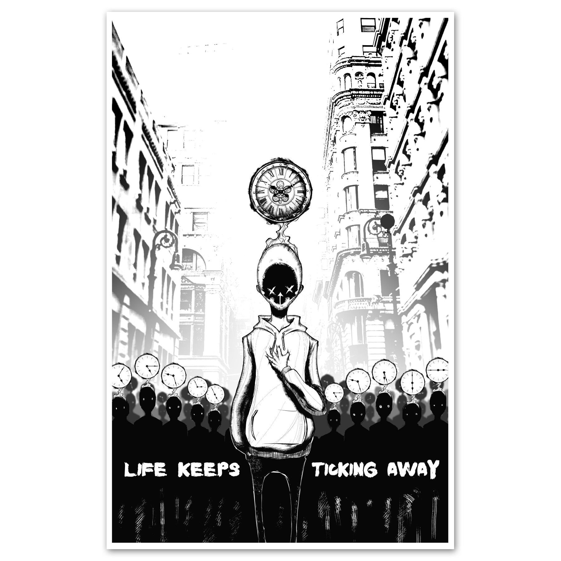 Ticking Away Print
